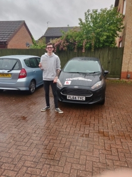 Congratulations to Owen on passing his driving test on the 9th of May 2019