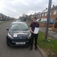 Congratulations to Aidan on passing his driving test on the 21st of March 2018