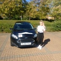 Congratulations to Alisha on passing her driving test on the 26th of September 2018