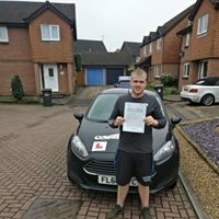 Congratulations to Ben on passing his driving test on the 10th of April 2018