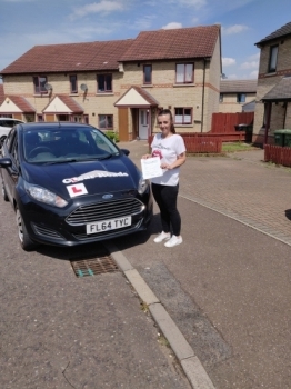 Congratulations to Natalie on passing her driving test on the 24th of July 2019