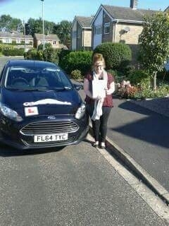Congratulations to Hollie on passing her driving test on the 15th of August 2016