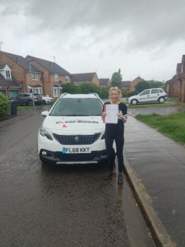 Congratulations to Jasmin on passing her driving test on the 21st of May 2021.