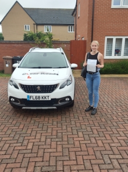 Congratulations to Holly on passing her driving test on the 17th of June 2021.