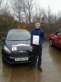 Congratulations to Jack on passing his driving test on 9th of March 2016