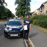 Congratulations to Jamal on passing his driving test on the 31st of July 2018