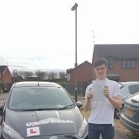 Congratulations to James on passing his driving test on 20th February 2017
