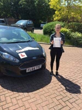 Congratulations to Natalia on passing her driving test on the 6th of June 2016