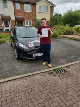 Congratulations to Stewart on passing his driving test on the 30th of May 2019