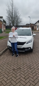 Congratulations to Anna on passing her driving test on the 5th of March 2020.