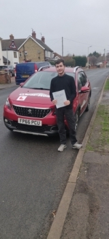 Congratulations to Ewan on passing his driving test on the 22nd of January 2020.